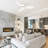 Smart DC Motor Ceiling Fan with LED Light, Remote Control, Flush-Mount-93934863-70836688