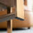 Modern Handcraft Drum Coffee Table With Sturdy Pedestal , Versatile For Any Room.-1302844779-1283745392