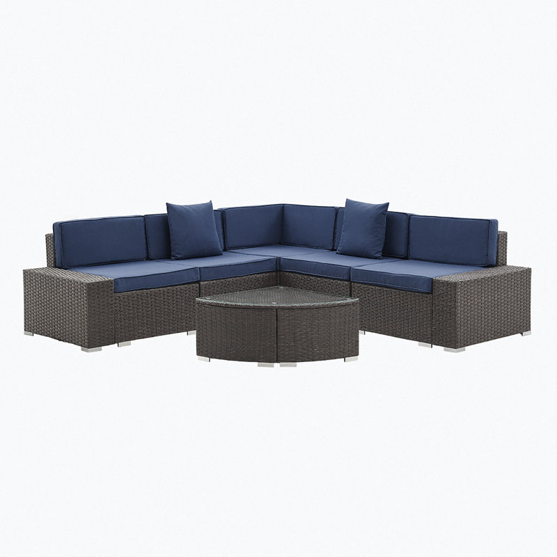 Genivra 5 - Person Seating Group with Cushions