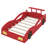 Race Car Bed,Car-Shaped Platform Bed With Wheels-858507227
