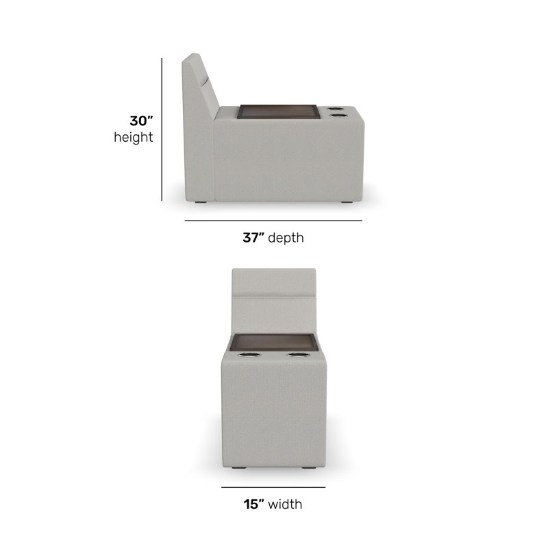 Flex Smart Hub, Frost Light Gray Polyester