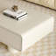 Table basse rectangulaire en bois manufacturé blanc crème-1447163554