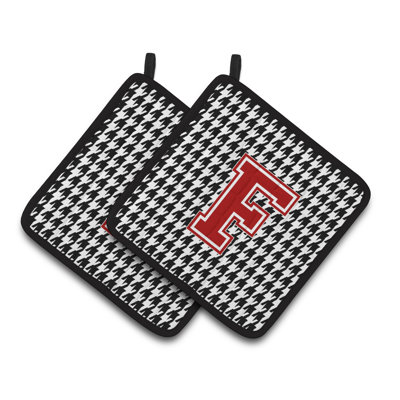 Caroline's Treasures Houndstooth Polyester Potholder