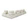 Hampton Modular Outdoor Sofa 08 In Textured Greige