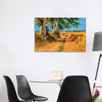 August Fields by John Haskins - Wrapped Canvas Gallery-Wrapped Canvas Giclée