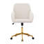 Chaise de bureau réglable, chambre à coucher à domicile, chaise pivotante ergonomique, siège à dossier, confortable pour les longues séances-531574439-531574438