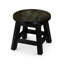 Marchepied en bois sculpté, papillons-1470095000