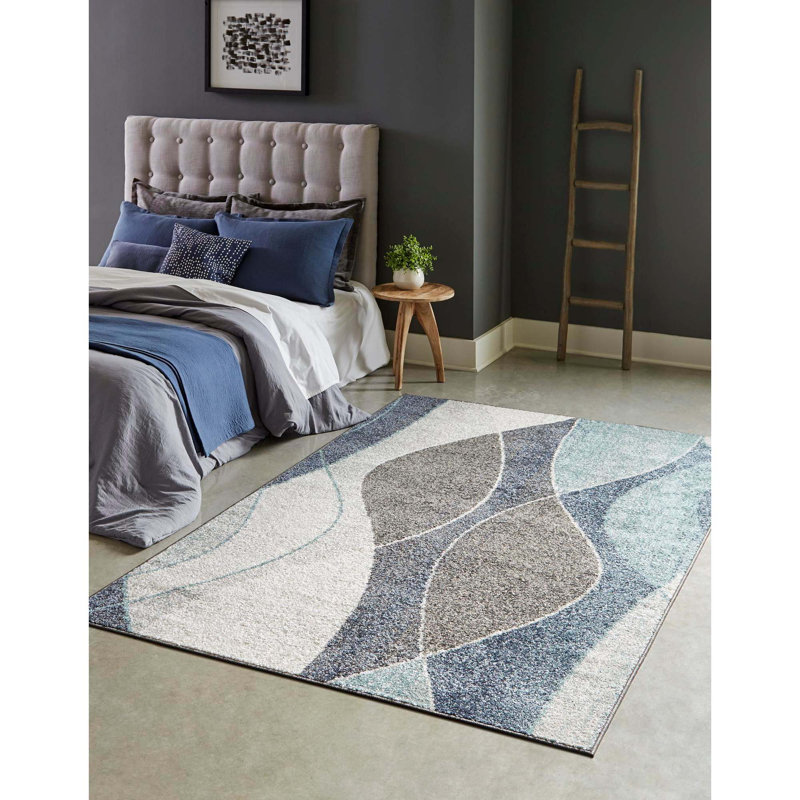 Abstract Area Rug, Rectangle 274 x 366cm