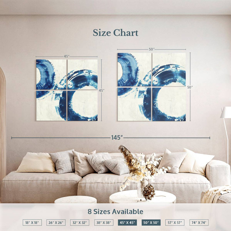 Ring Stroke II, 50" H x 50" W