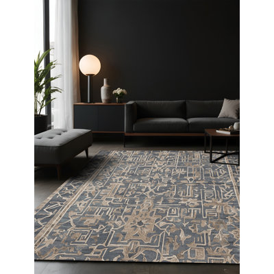 Silky Soft Plush Grey Area Rug