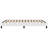 Strath vidaXL Bed Frame, Faux Leather Upholstered Platform Bed Frame, No Mattress-285223867-285223845