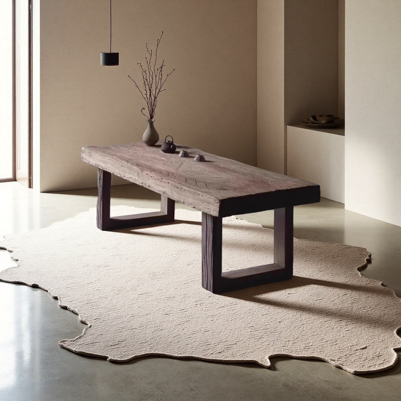 Bureau rustique en chêne