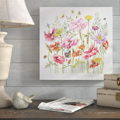 « rose rouge bouquet », reproduction de peinture à l’acrylique sur toile tendue