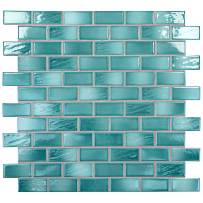 Carreau de mosaïque en porcelaine 1 "X 2"