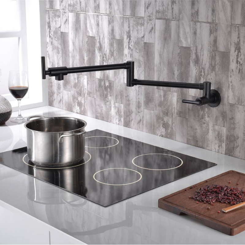 Interbath Kitchen Faucet, Matte Black