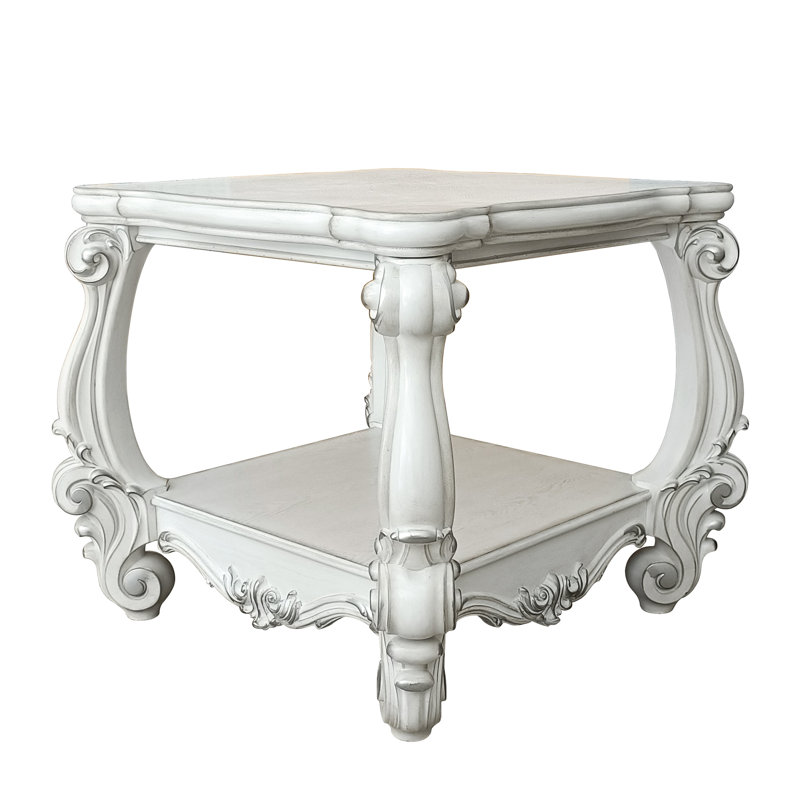 Table de bout Traditional White