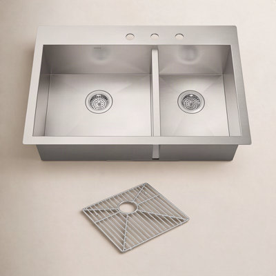 Vault 33" Dual Mount Kitchen Sink