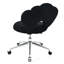 Chaise à hauteur réglable avec structure interne en contreplaqué et housse en tissu doux haute éponge 16,1 - 19,3 po-2140256734