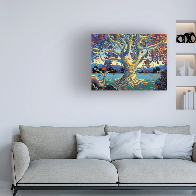 Art sur toile, Michael David Ward, H 14 po x l 19 po