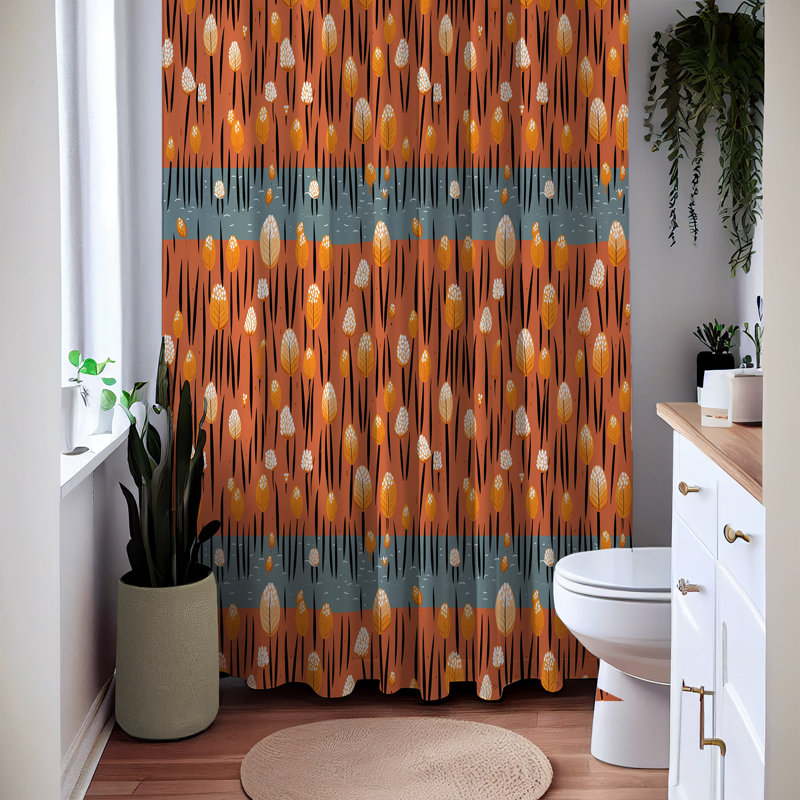 Shower Curtain, 93" H x 70" W