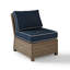 Ensemble de conversation modulaire avec coussins Leandra-758815702