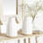 Lamons Hand-Painted Chevron Porcelain Table Vase