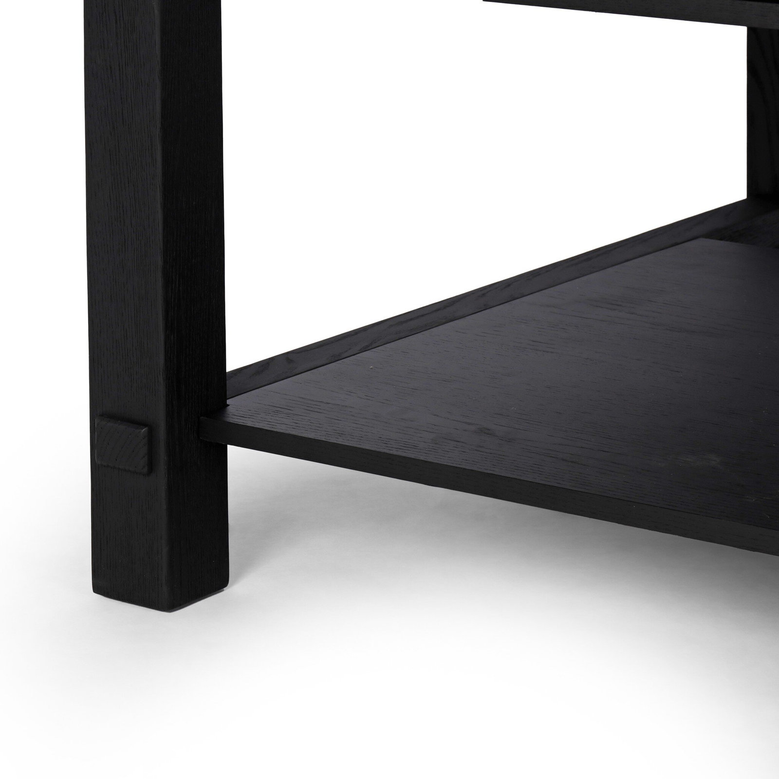 Cascade Kitchen Island, Black