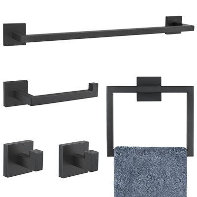 5 - Piece Bathroom Hardware Set