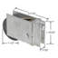 Rouleau de remplacement pour portes coulissantes en acier inoxydable Wallace
