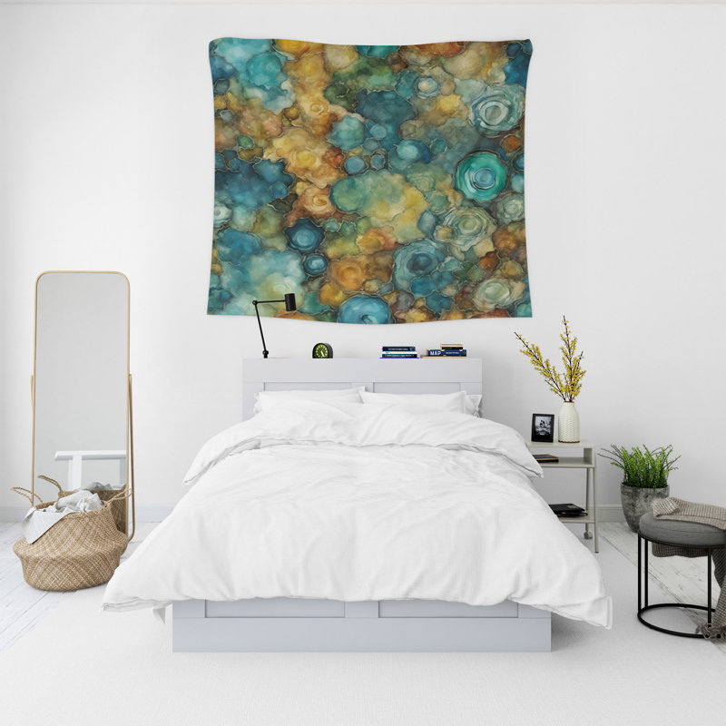 Tapisserie murale, H 88 po x l 104 po