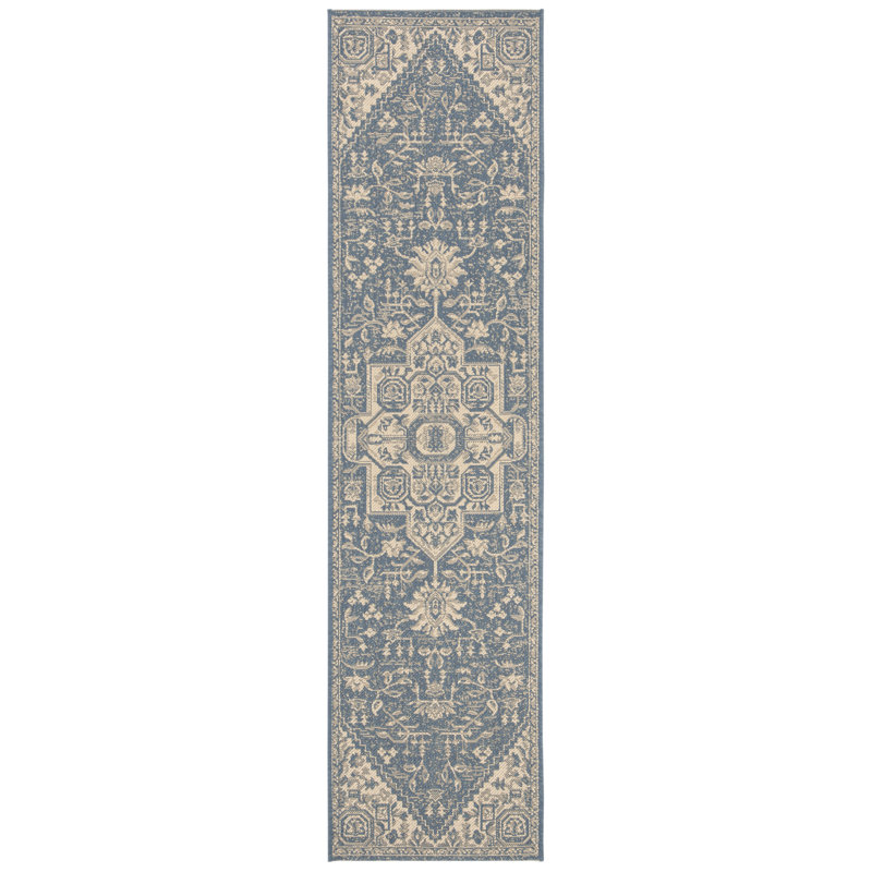 Adler Performance Oriental Indoor/Outdoor Area Rug, Rectangle 2'2" x 4'