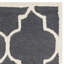 Tapis géométrique en laine touffeté à la main Cannen-984857933