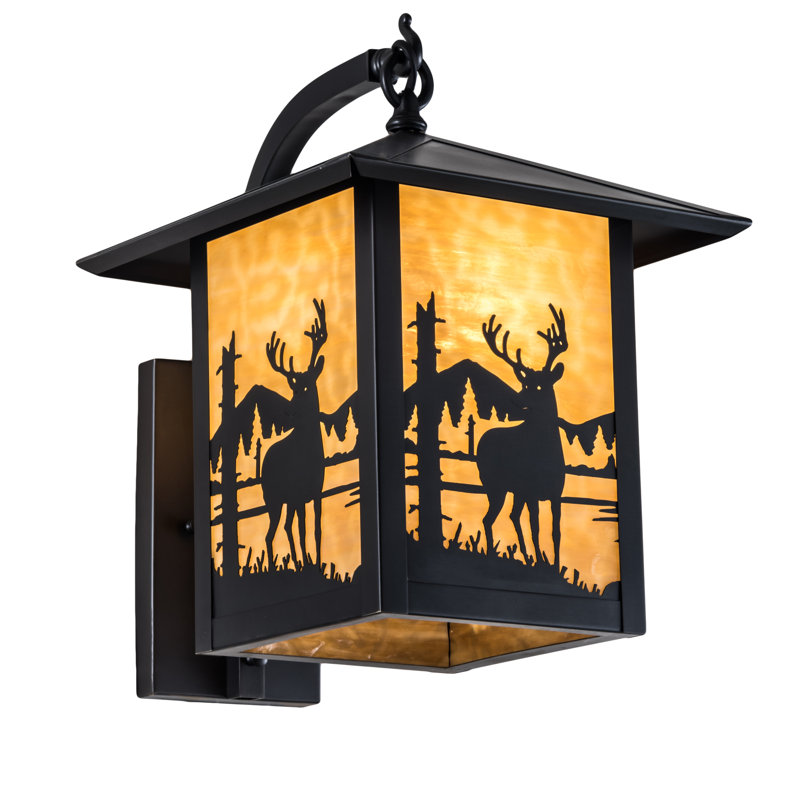 1 - Light Outdoor Wall Lantern