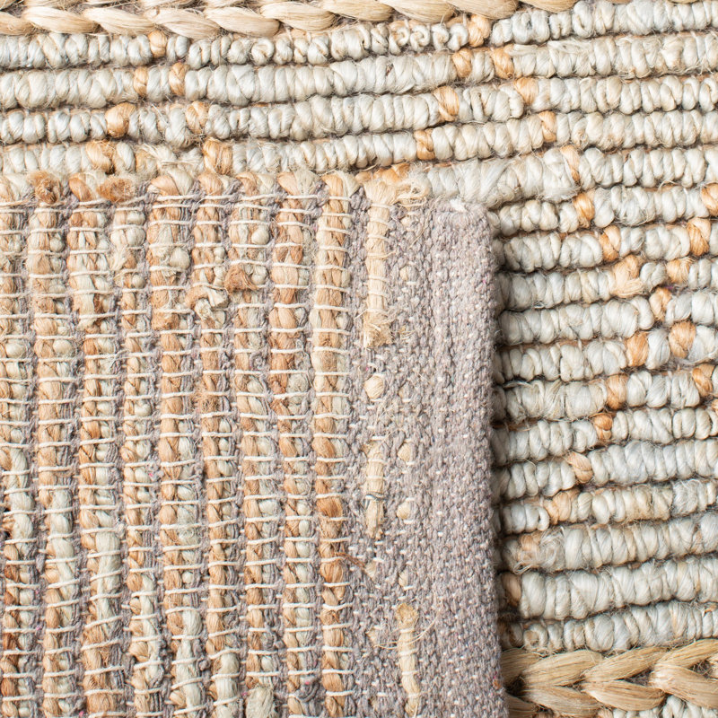 Tapis en jute tissé à la main Kilim Kilim, Rectangle de 5 pi x 8 pi