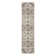 Manoel Gray Floral Ornamental Medallion Area Rug