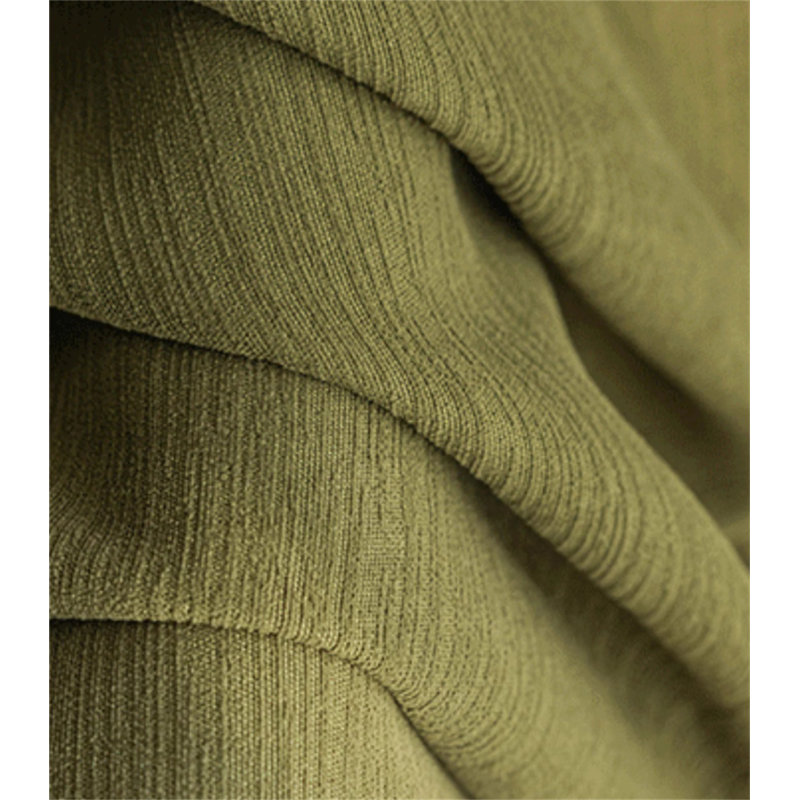 Chenille Room Darkening Curtain Panel Pair, Green
