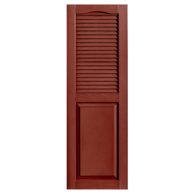 Straight Top Combination Louvered
