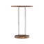 Table d'appoint ronde en bronze antique Tareel