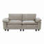 Revêtement en tissu chenille moelleux de style moderne