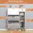 Shoe Storage Cabinet, Free Standing Shoe Organizer with 3 Flip Drawers and Side Cabinet-434962788