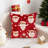 18x18 in cottons embroidered Christmas pillow cover for winter decor  beds sofas cushions cars lights up festive atmospheres-706427110