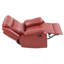 Fauteuil inclinable Ward, rouge-765201372
