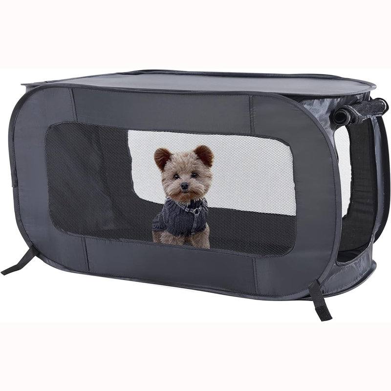 Portable, Collapsible, Pop Up Kennel Travel Cat and Dog Crate