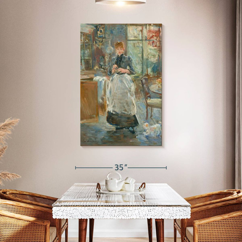 Leisha In The Dining Room, 48" H x 32" W