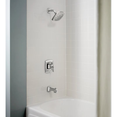 Moen Conway Posi-Temp Tub and Shower with Valve Included