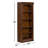 Mattern Standard Office Bookcase with Three Adjustable Shelves