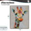 «Painterly Rainbow Giraffe», estampe numérique, conception de Svetlana Aleynikova-770358508-770358513