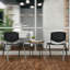 Chaises de vestibule empilables en plastique avec dossiers perforés Oliverson-848270543-809560534