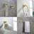 Circular 5 - Piece Bathroom Hardware Set-90977456