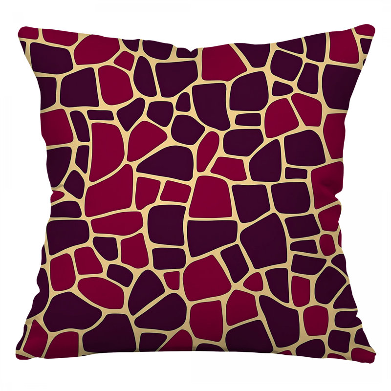Coussin Girafe, Carré 14 po